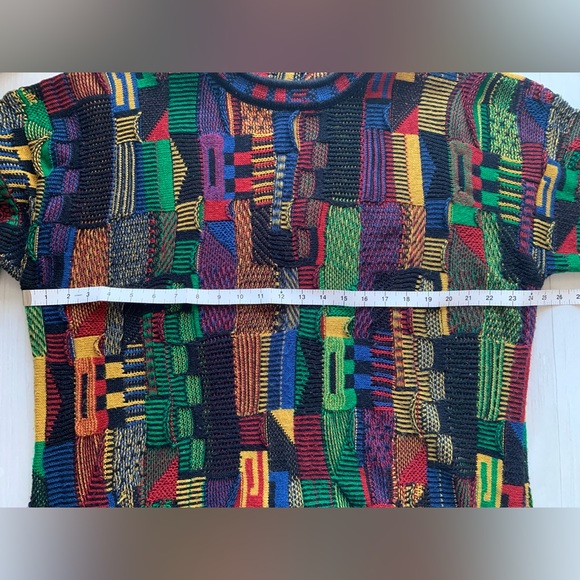 Vtg Size L Multi Color Sweater Cosby
Biggie Hip Hop Coogi Style - Picture 5 of 9